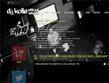 Tablet Screenshot of djkolle.com